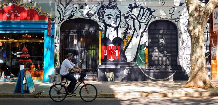 A Street Art Stroll Through Buenos Aires with Graffitimundo. Buenos Aires, Argentina. Buenos Aires, Argentina. Copyright © 2022 Terence Carter / Grantourismo. All Rights Reserved.