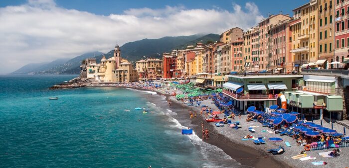 The European Train Trips to Take This Summer. Summer in Corniglia, Cinque Terre, Italy. Copyright © 2022 Terence Carter / Grantourismo. All Rights Reserved.
