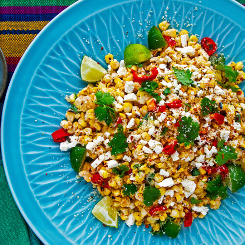 Mexican Grilled Corn Salad Recipe. Copyright © 2022 Terence Carter / Grantourismo. All Rights Reserved.