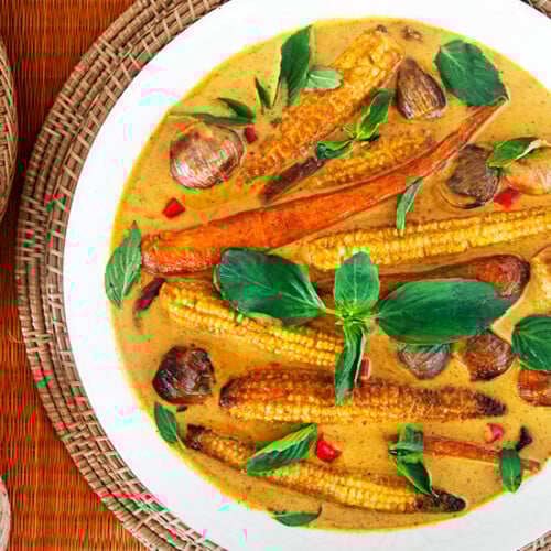 Best Vegan Curry Recipe With Baby Corn and Carrots Even Non Vegans Will Love. Copyright © 2022 Terence Carter / Grantourismo. All Rights Reserved.