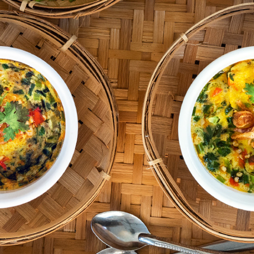 Cambodian Steamed Eggs Recipe for a Siem Reap Street Food Favourite. Copyright © 2022 Terence Carter / Grantourismo. All Rights Reserved.