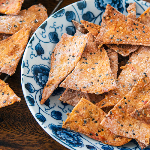 sourdough starter chips