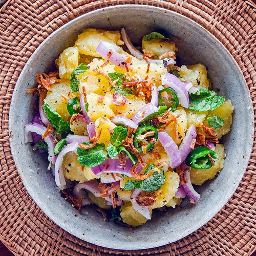 Burmese Potato Salad Recipe. best potato salad recipes. Copyright © 2021 Terence Carter / Grantourismo. All Rights Reserved.