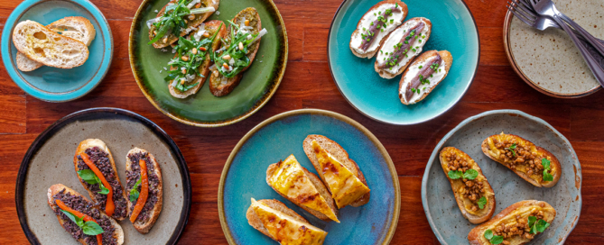 Basque Snacks Recipes for Basque Style Tapas Called Pintxos or Pinchos. Copyright © 2022 Terence Carter / Grantourismo. All Rights Reserved.