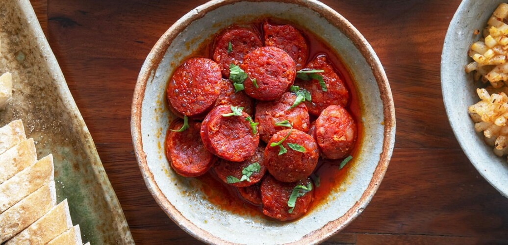 Spanish Chorizo in Red Wine Recipe for Chorizo al Vino Tinto