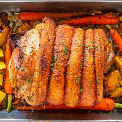 Russian Pork Roast Recipe with Spices and Herbs for Buzhenina. Copyright © 2022 Terence Carter / Grantourismo. All Rights Reserved.