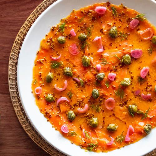 Smoked Salmon Carpaccio Recipe for an Easy Elegant Appetiser Made in Minutes. Best Christmas recipes. Copyright © 2022 Terence Carter / Grantourismo. All Rights Reserved.