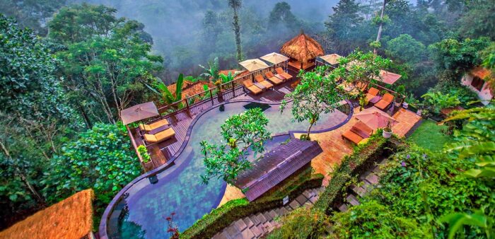 Nandini Jungle Resort & Spa Ubud, Bali, Indonesia. Best Ubud Resorts with Jungle Views and Jaw Dropping Infinity Pools.