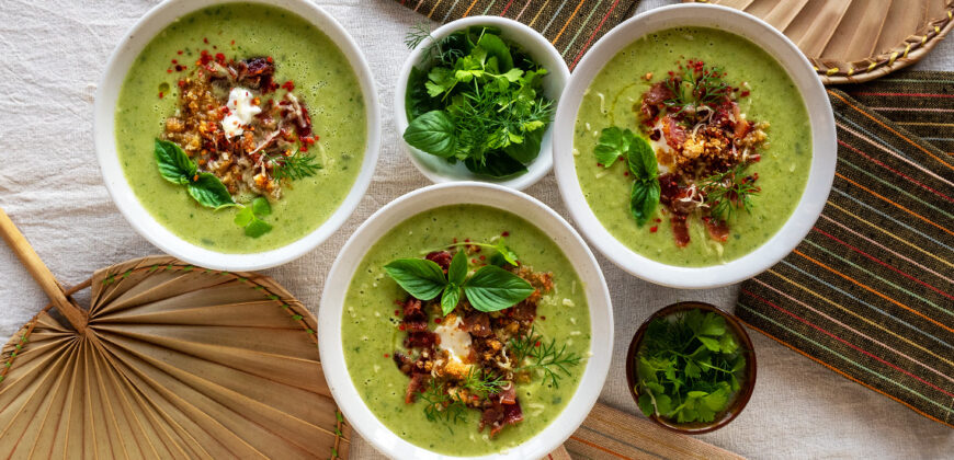 Broccoli and Potato Soup Recipe with Cheddar Cheese, Crispy Bacon and Crunchy Croutons. most popular recipes of October. 31 recipes to cook in May 2025. Copyright © 2022 Terence Carter / Grantourismo. All Rights Reserved.