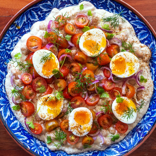 Turkish White Bean Salad Recipe with Soft Jammy Eggs for Antalya Style Piyaz. White bean recipes. What to Cook this Week. Copyright © 2022 Terence Carter / Grantourismo. All Rights Reserved.