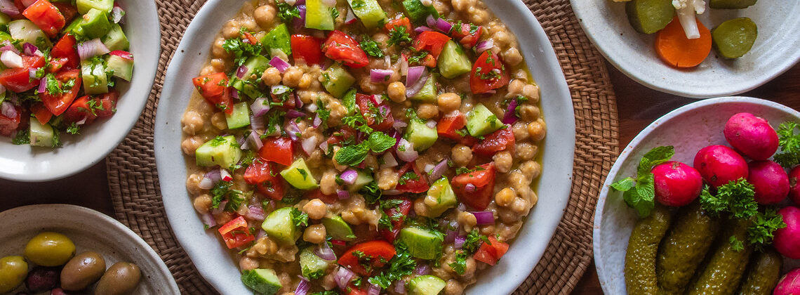 Balela Salad Recipe for a Warm Chickpea Salad from the Middle East. what to cook this weekend. Copyright © 2023 Terence Carter / Grantourismo. All Rights Reserved.