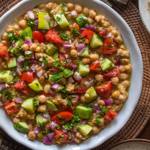 Balela Salad Recipe for a Warm Chickpea Salad from the Middle East. what to cook this weekend. Copyright © 2023 Terence Carter / Grantourismo. All Rights Reserved.