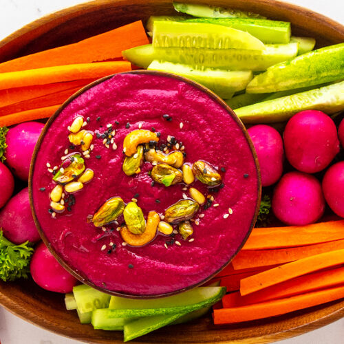 Healthy Beetroot Hummus Recipe and Tips to Roasting Fresh Beetroots. Copyright © 2023 Terence Carter / Grantourismo. All Rights Reserved.