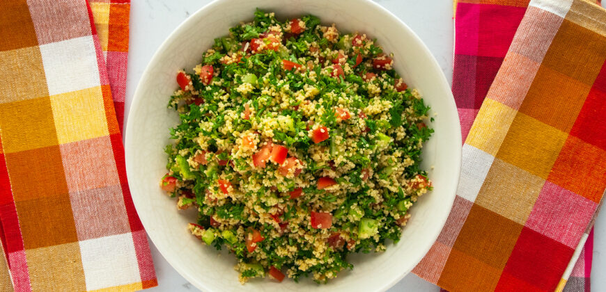 Tabbouleh Recipe with Couscous for a Quick and Easy Tabbouli Salad. Copyright © 2023 Terence Carter / Grantourismo. All Rights Reserved.