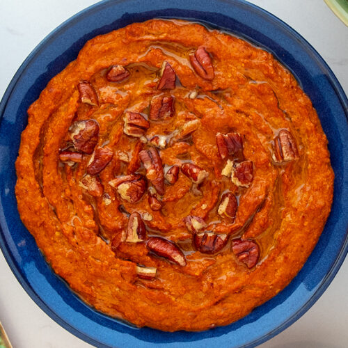 Muhamara Recipe for the Syrian Walnut Roasted Red Pepper Dip from Aleppo. most popular recipes of April 2025