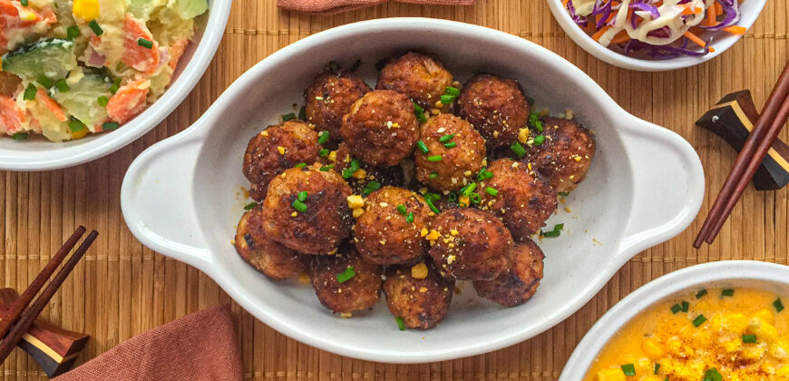 Easy Korean Meatballs Recipe for the Popular Korean Street Food Snack. Copyright © 2024 Terence Carter / Grantourismo. All Rights Reserved.