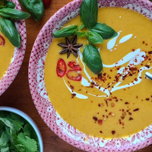 Cambodian Pumpkin Coconut Soup Recipe with Star Anise and Cinnamon. Best pumpkin recipes. Copyright © 2024 Terence Carter / Grantourismo. All Rights Reserved.