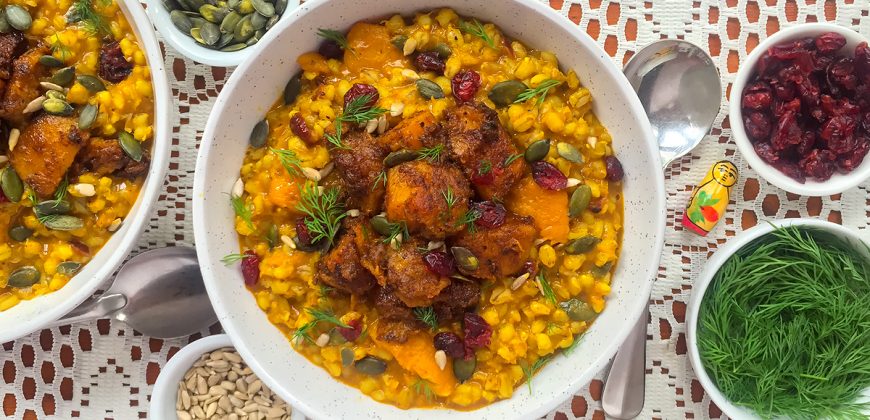 Russian Spiced Pumpkin Porridge Recipe for Cossack Comfort Food. Copyright © 2024 Terence Carter / Grantourismo. All Rights Reserved.