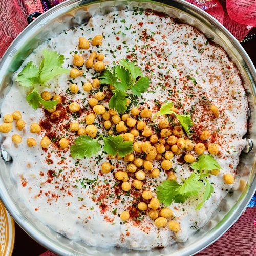 Boondi Raita Recipe for a Crispy Cooling North Indian Yoghurt Dip. Grantourismo. Terence Carter Lara Dunston Copyright 2025